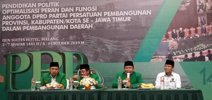 Konsolidasi Wilayah PPP di Malang, Jawa Timur. (Foto: Istimewa)