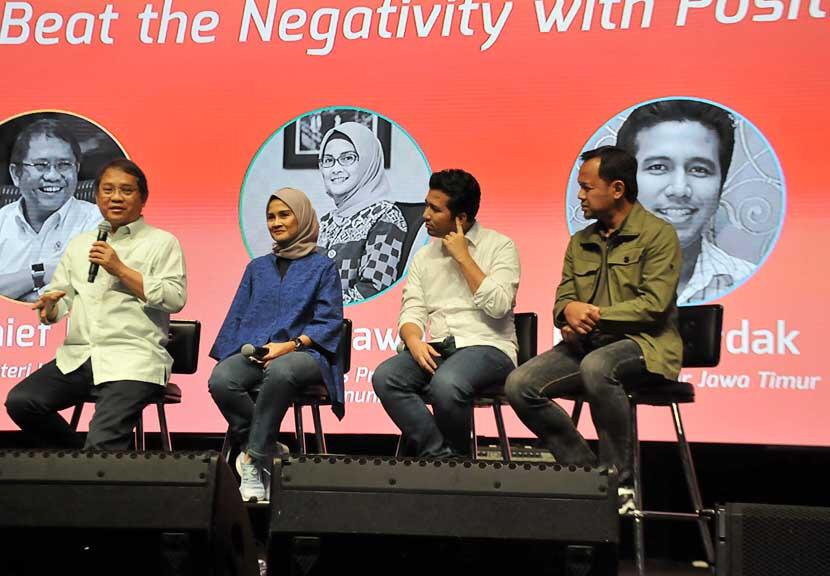 Gerakan Nasional Literasi Digital Siberkreasi Netizen Festival 2019. (Foto: Istimewa)