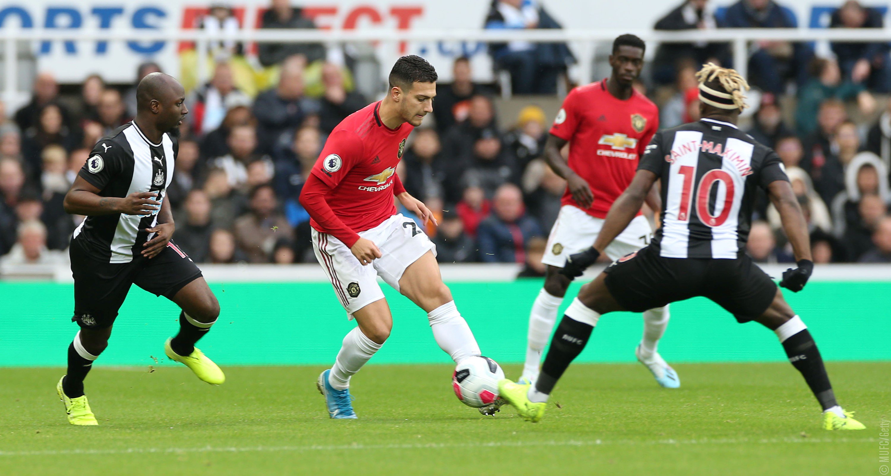 Manchester United mengalami kekalahan ketiganya setelah keok di tangan Newcastle. (Foto: Twitter/@ManUtd) 