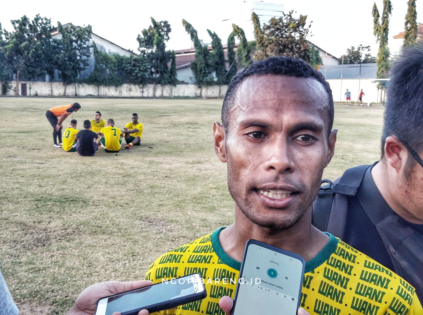 Kapten Persebaya, Ruben Sanadi. (Foto: Haris/ngopibareng.id)