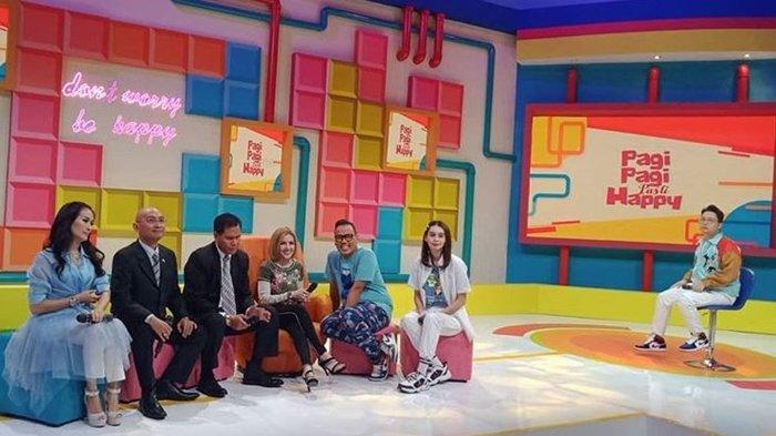 Program Pagi Pagi Pasti Happy di Trans TV saat menghadirkan bintang tamu Barbie Kumalasari. (Foto: P3H)