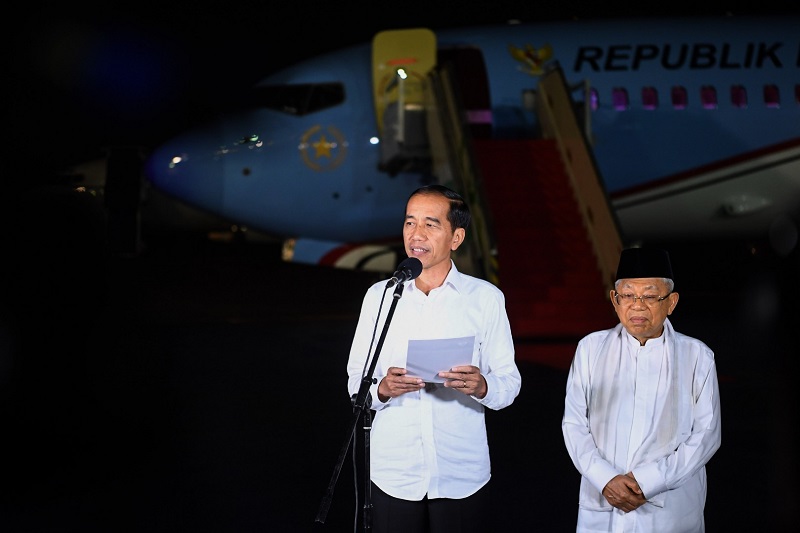 Presiden dan Wakil Presiden Terpilih, Joko Widodo-Ma'ruf Amin. (Foto: dok/antara)