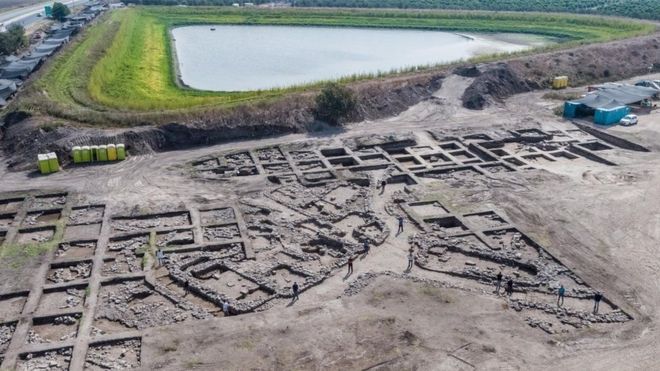 Temuan Kota Kuno di Israel. (Foto: Istimewa)