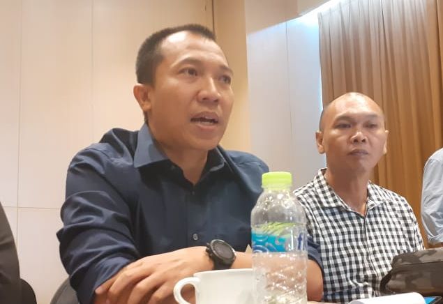 Sekretaris Asprov PSSI Jatim, Amir Burhanuddin. (Foto: Haris/ngopibareng.id)