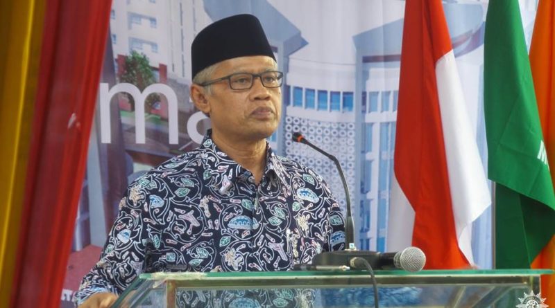 Haedar Nashir dalam pembukaan Sidang Fikih Majelis Tarjih dan Tajdid Pimpinan Pusat Muhammadiyah. (Foto: ist) 