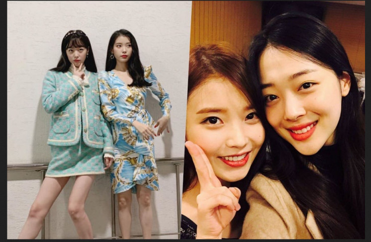 Sulli, mantan member girlgroup f(x) dan IU. (Foto: Instagram)