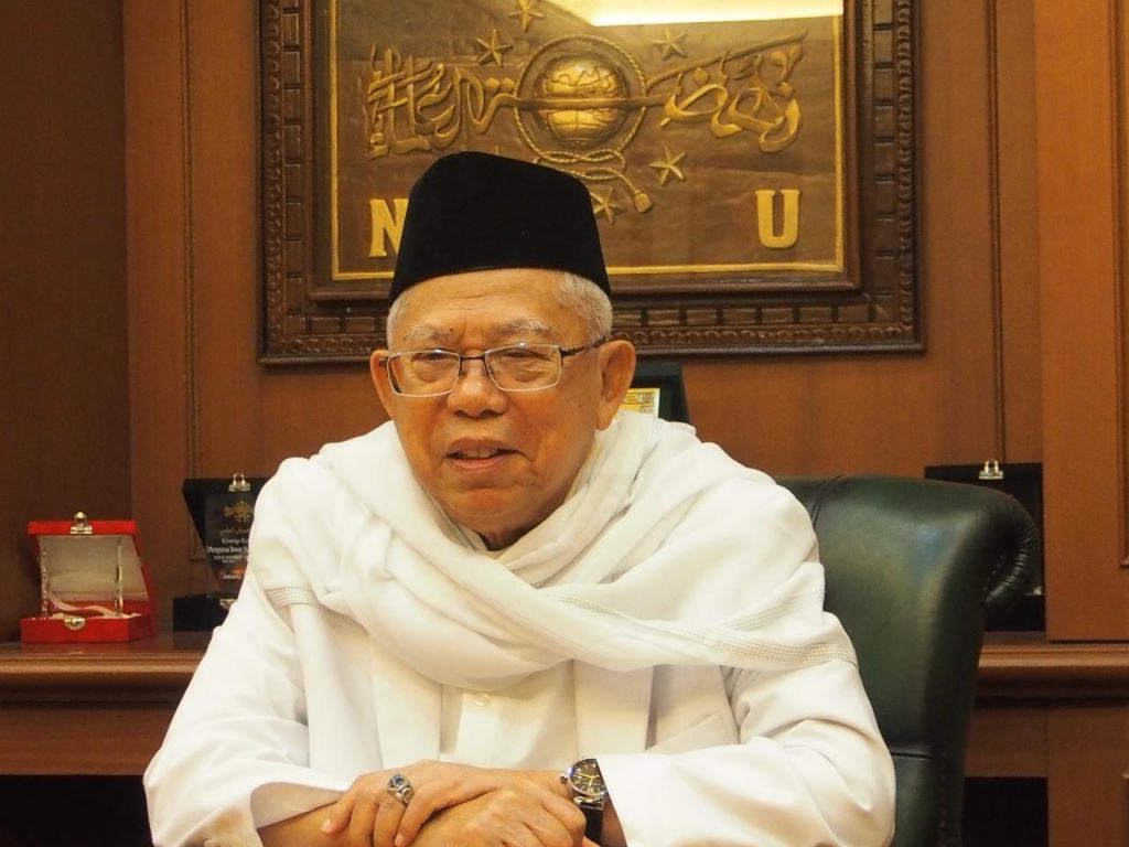 KH Ma'ruf Amin.