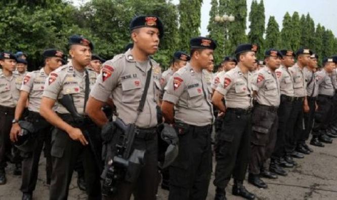 Polri sebagai penanggungjawab Kamtibmas, siap hadapi demo ilegal jelang pelantikan Presiden dan Wakil Presiden pada 20 Oktober 2019 mendatang. (Foto: Asmanu/ngopibareng.id).