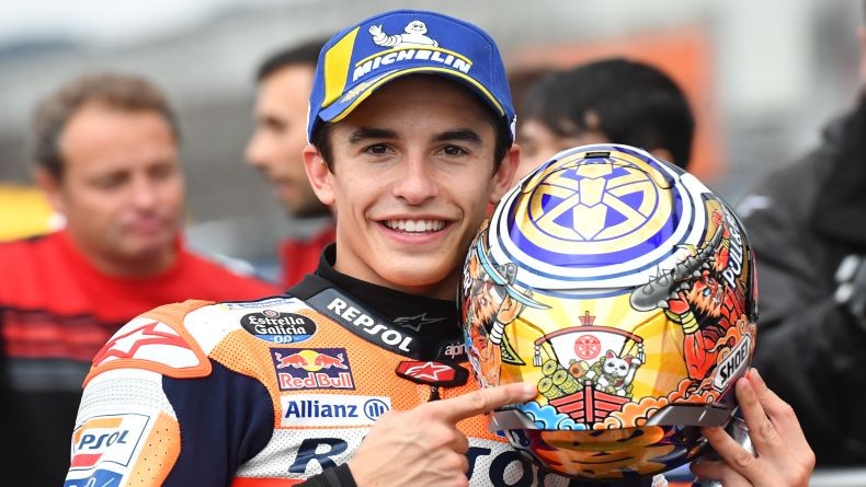 Pembalap Repsol Honda Marc Marquez. (Foto: AFP)