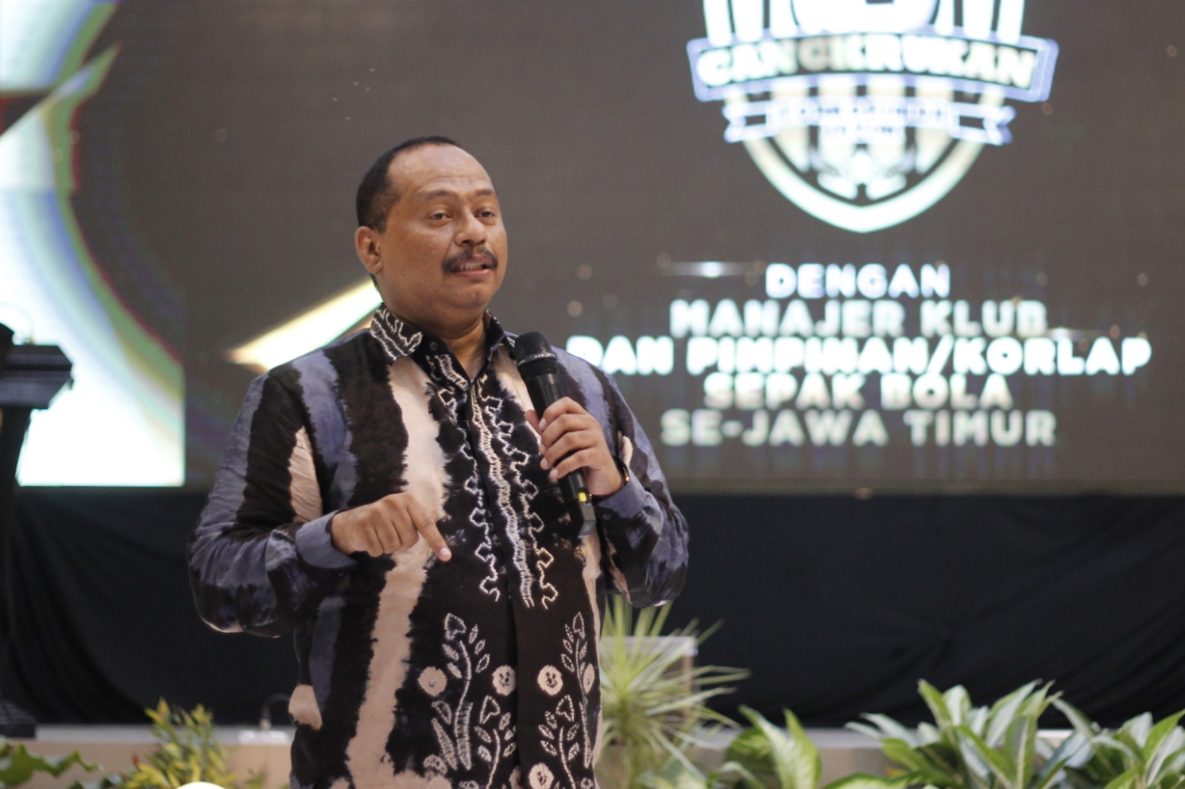 Ketua Harian KONI Jatim, M. Nabil. (Fariz/ngopibareng.id)