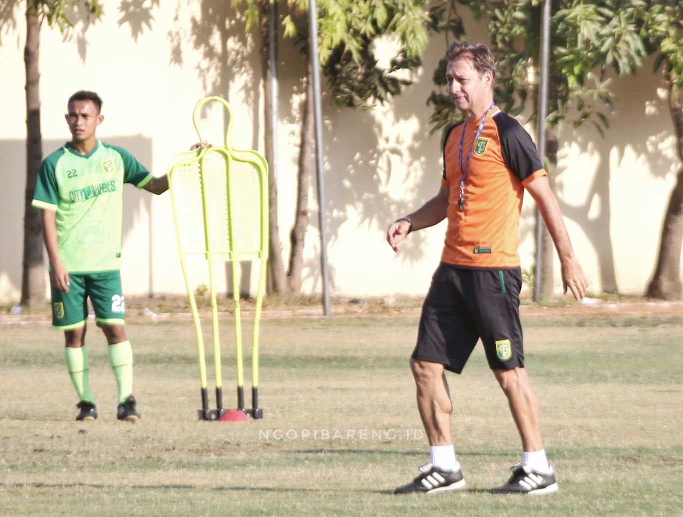 Pelatih Persebaya, Wolfgang Pikal. (Foto: Haris/ngopibareng.id)