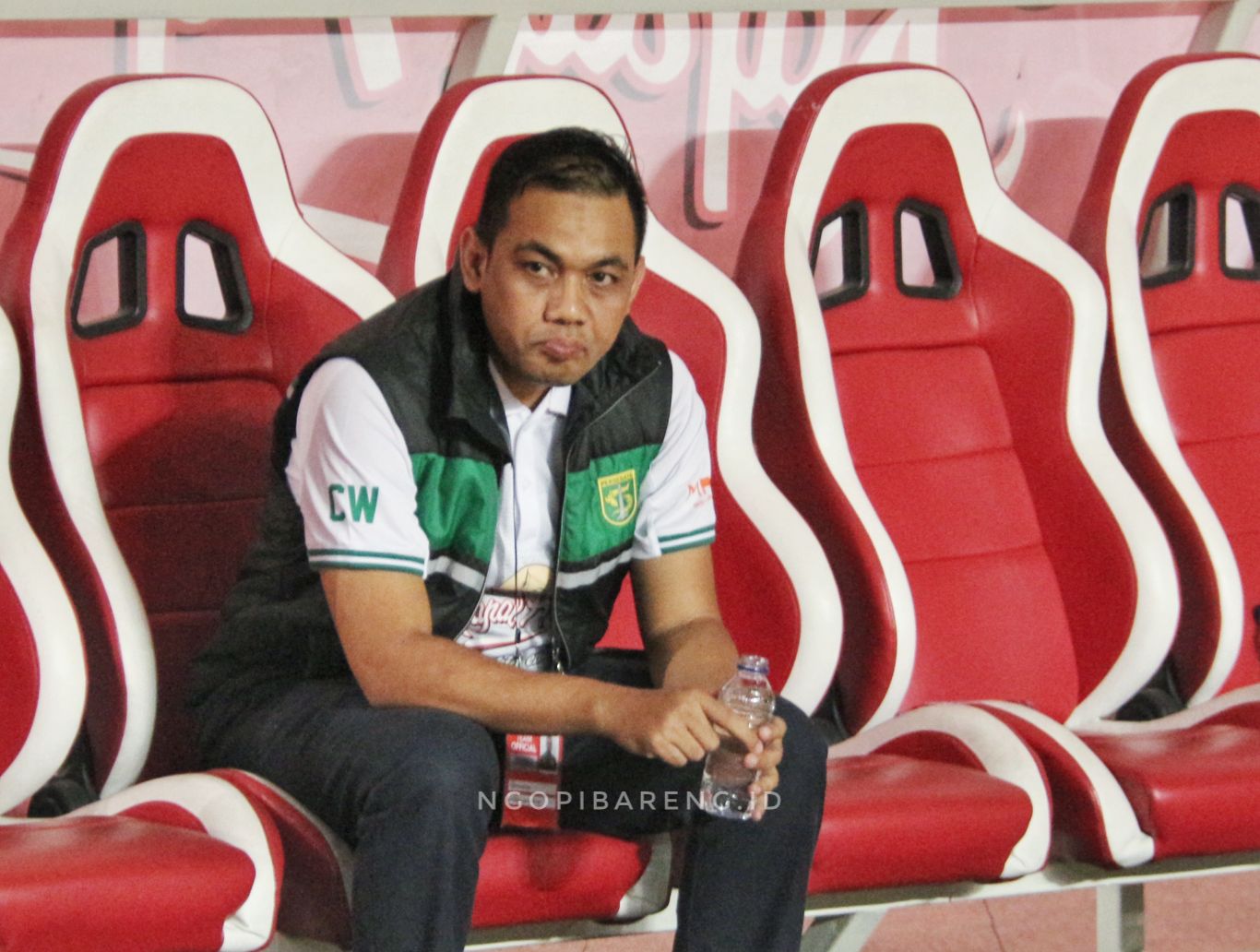 Manajer Persebaya Candra Wahyudi. (Foto: Haris/ngopibareng.id) 