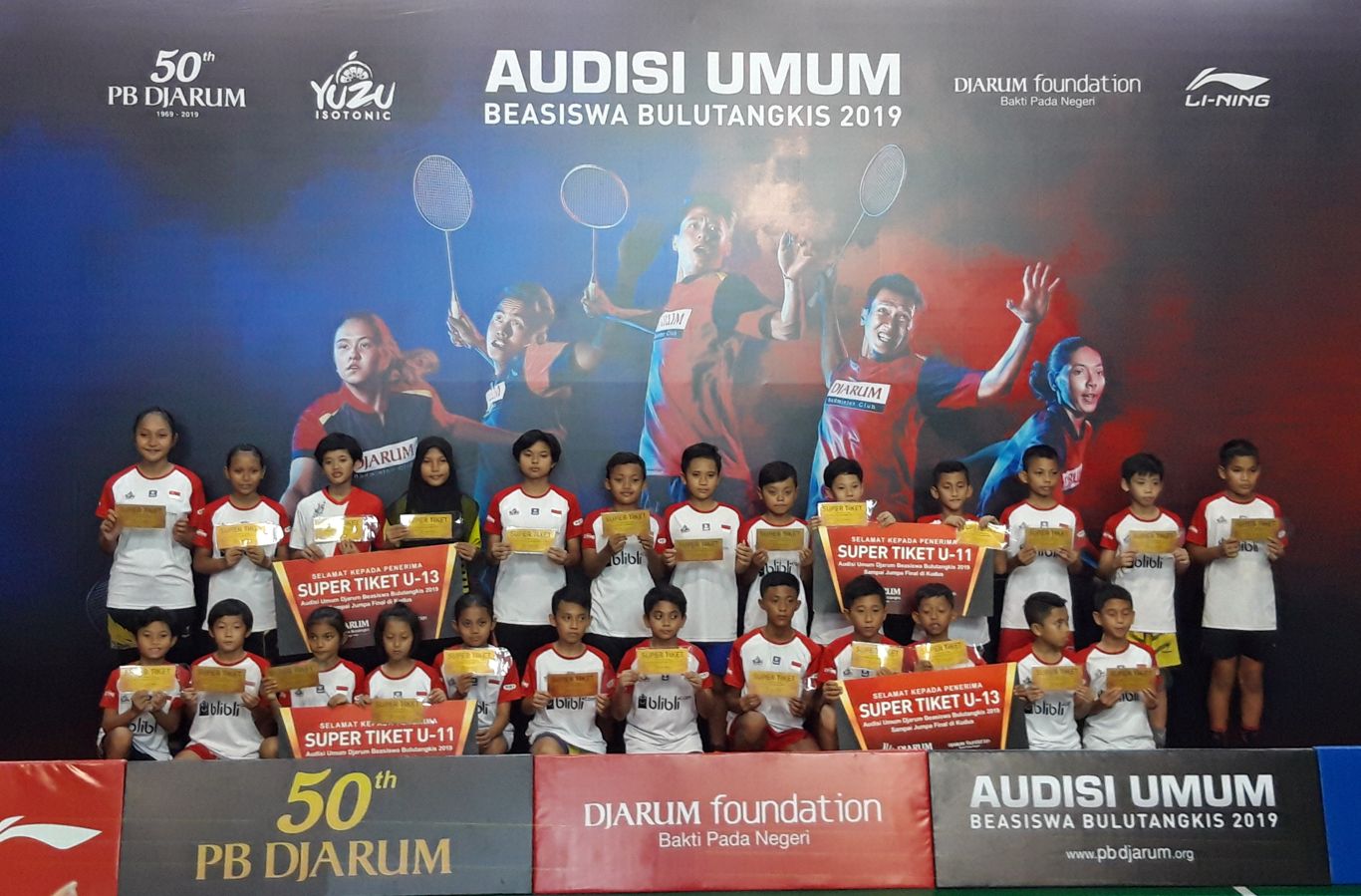 Mereka adalah 26 atlet yang melaju ke Tahap Grand Final Audisi di Kudus. (Foto: Haris/ngopibareng.id)