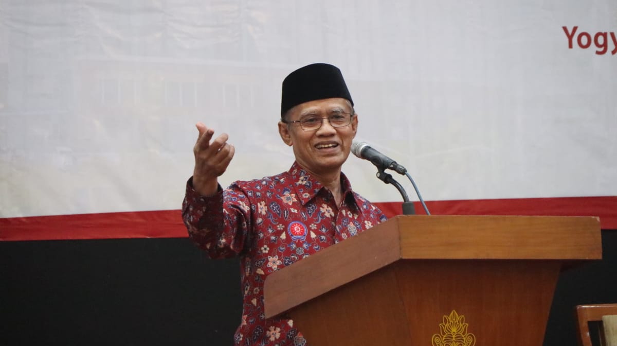 Haedar Nashir, Ketua Umum Pimpinan Pusat (PP) Muhammadiyah. (Foto: md for ngopibareng.id)