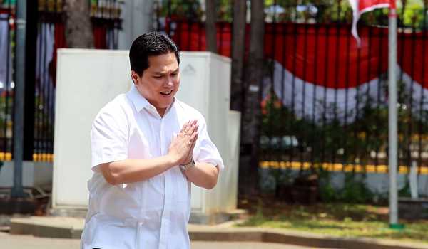 Mantan Ketua Tim Kemenangan Nasional (TKN) Jokowi-Ma'ruf Amin pada Pilpres 2019, Erick Thohir.