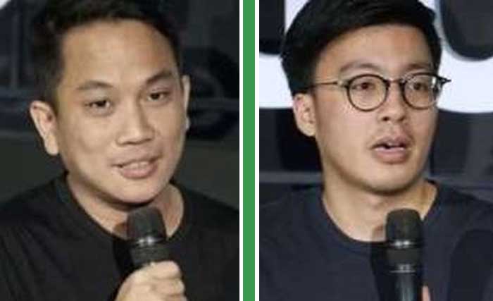 Duet co-CEO Gojek, Andre Soelistyo (kiri) dan  Kevin Aluwi. (Ngobar)