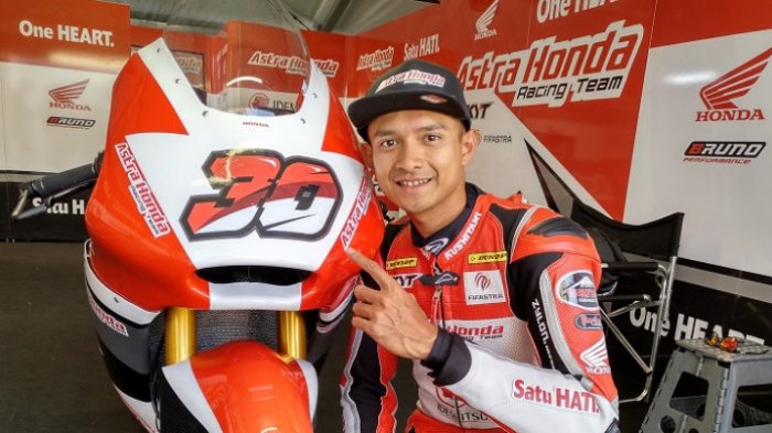 Pembalap asal Indonesia, Dimas Ekky Pratama. (Foto: Twitter @honda_team_asia)