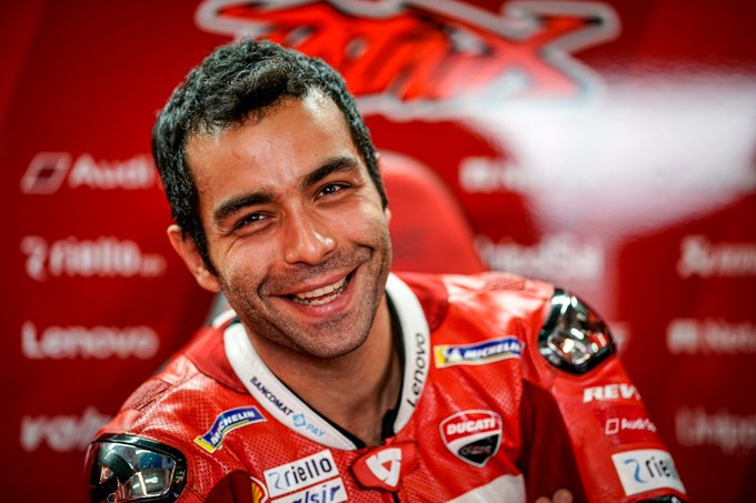 Pembalap Ducati, Danilo Petrucci. (Foto: Twitter/@Petrux9)