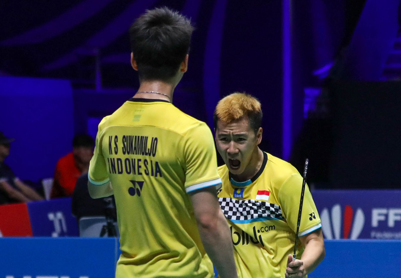 Minions berhasil menjuarai Prancis Terbuka 2019. (Foto: Twitter/@INABadminton)