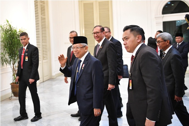 Wakil Presiden (Wapres) Ma'ruf Amin. (Foto: Setpres)