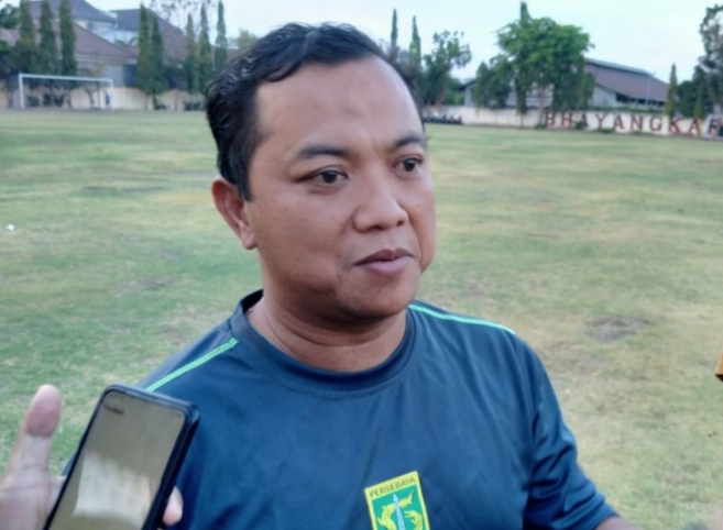 Sekretaris Persebaya, Ram Surahman. (Foto: Fariz/ngopibareng.id)