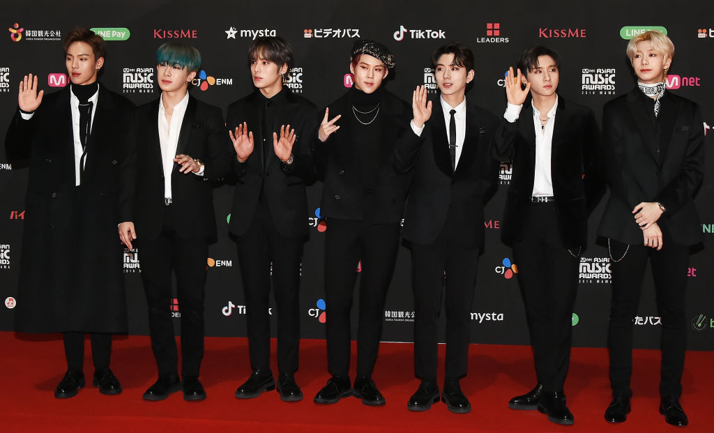 Kenangan Wonho bersama boygroup MONSTA X. (Foto: Starship Entertainment)