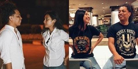 Pasangan kekasih Indah Pertamasari dengan aktor sekaligus komika Arie Kriting. (Foto: Instagram @indahpermatas)