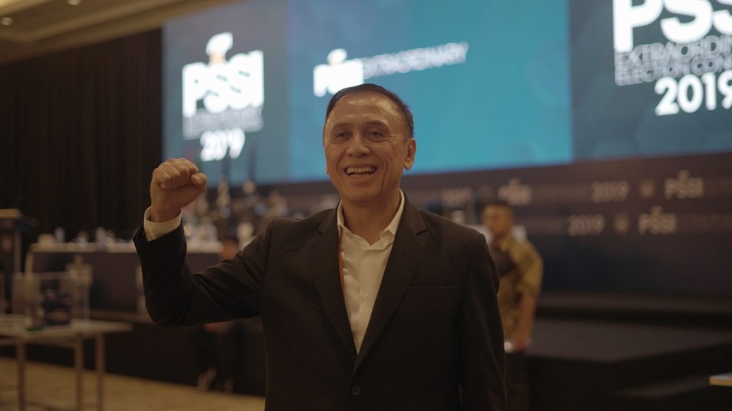 Mochamad Iriawan, yang akrab disapa Iwan Bule, menang mutlak sebagai Ketua Umum PSSI, Sabtu 2 November 2019. (Foto: Twitter PSSI)