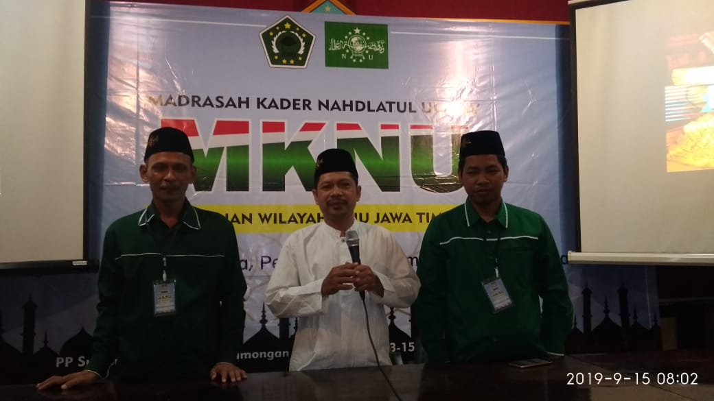 Kegiatan Madrasah Kader NU bagi anggota Ikatan Sarjana NU di Nganjuk. (Foto: Istimewa)