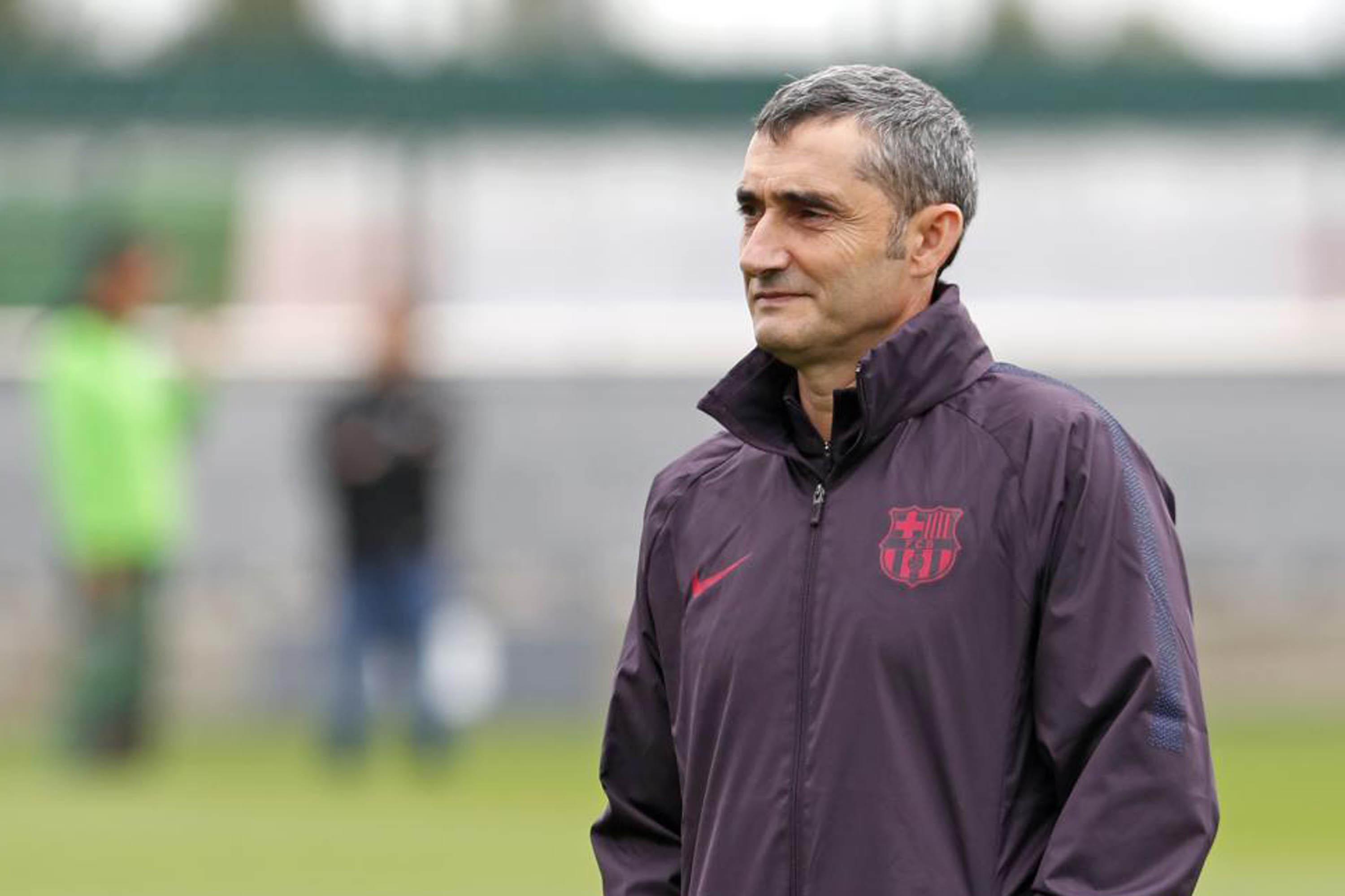 Nasib Valverde dikabarkan sedang di ujung tanduk. (Foto: Twitter/@FCBarcelona)