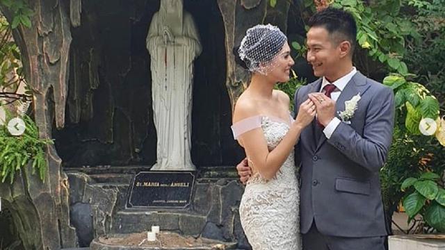 Pasangan Delon Thamrin dan Aida Chandra. (Foto: Instagram)