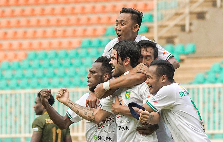 Tira Persikabo vs Persebaya. (Foto: persebaya.id)