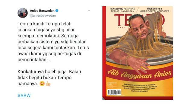 Twitter Anies Baswedan.