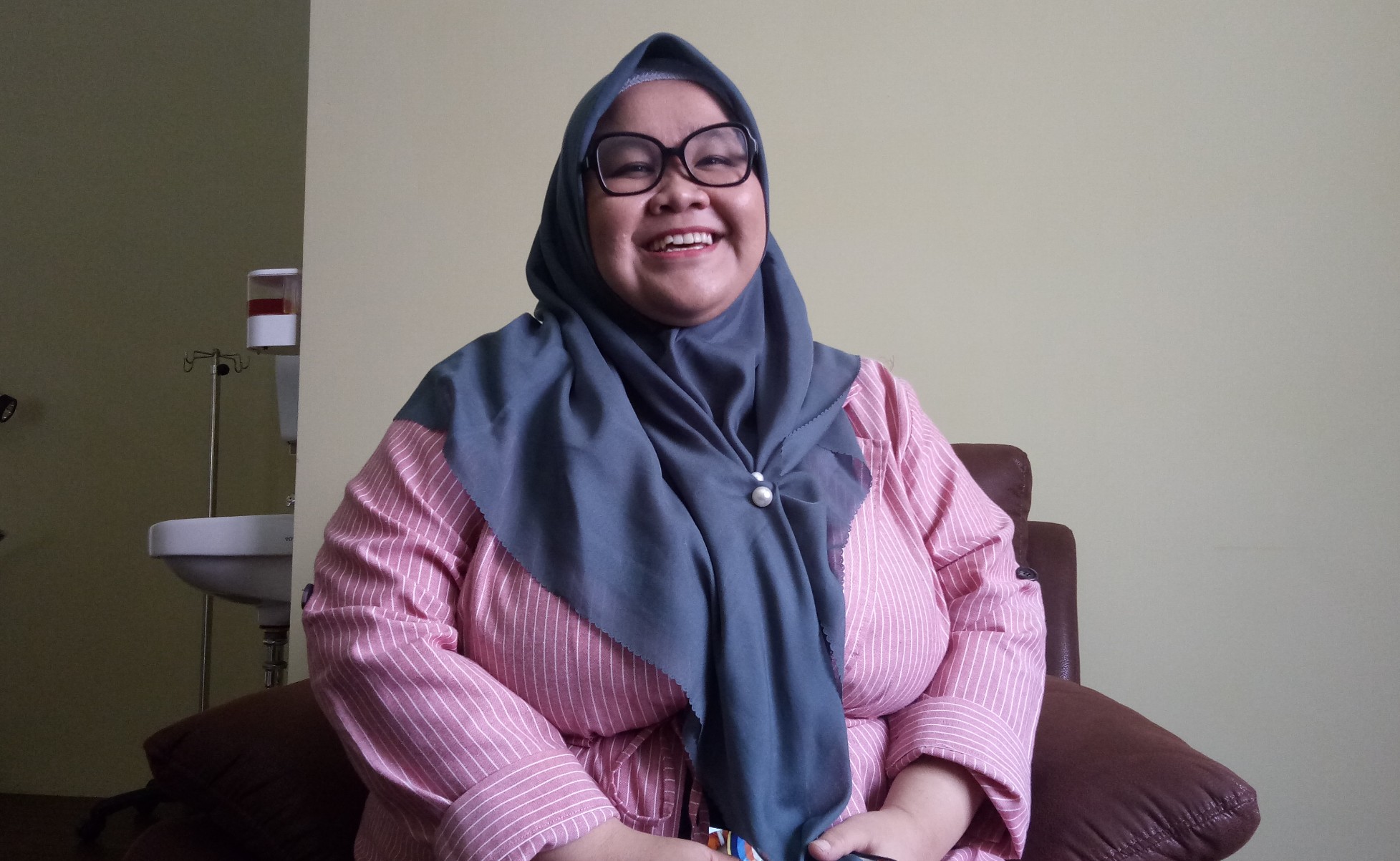 Dokter spesialis anak dr Septria Erlitarini, SpA. (Foto: Pita/ngopibareng.id)