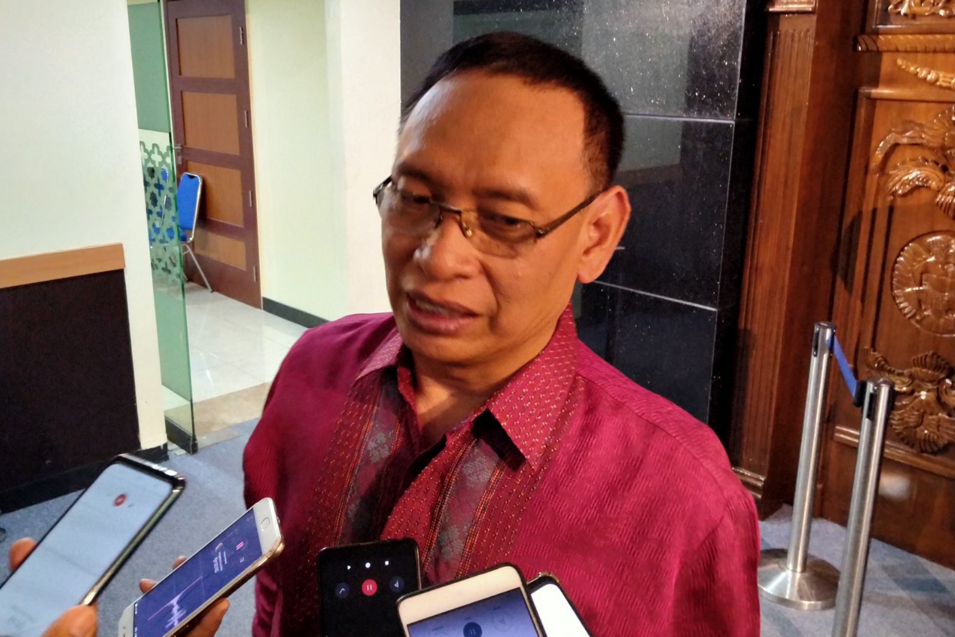 Wakil Ketua LTMPT, Prof Mohammad Nasih. (Foto: Fariz/ngopibareng.id)