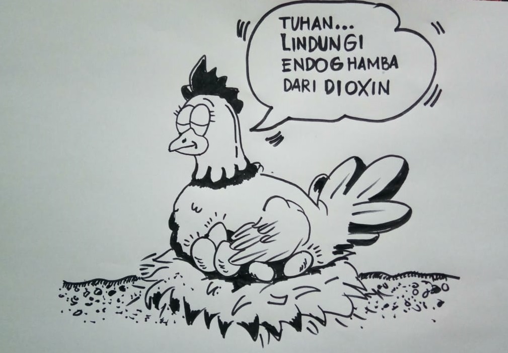 (Karikatur: Prigi Arisandi Arisandi/Ecoton)
