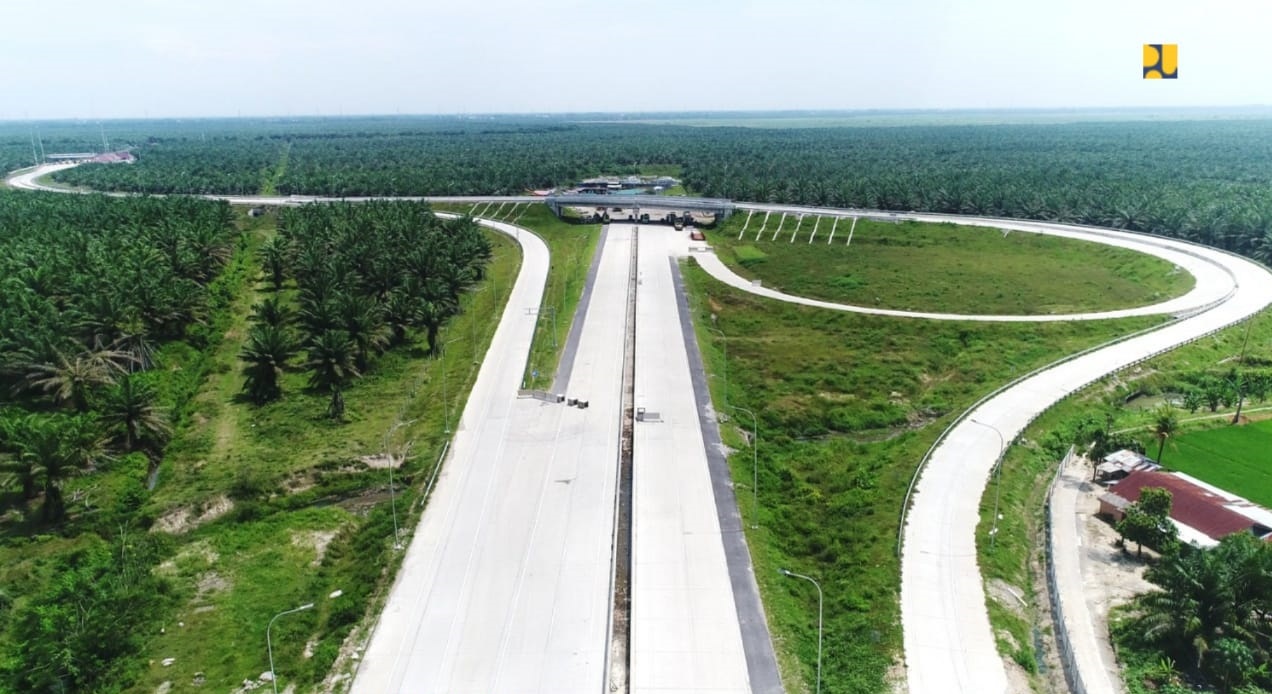 Ilustrasi Jalan Tol Medan Binjai Seksi . (Foto: Kementerian PUPR)