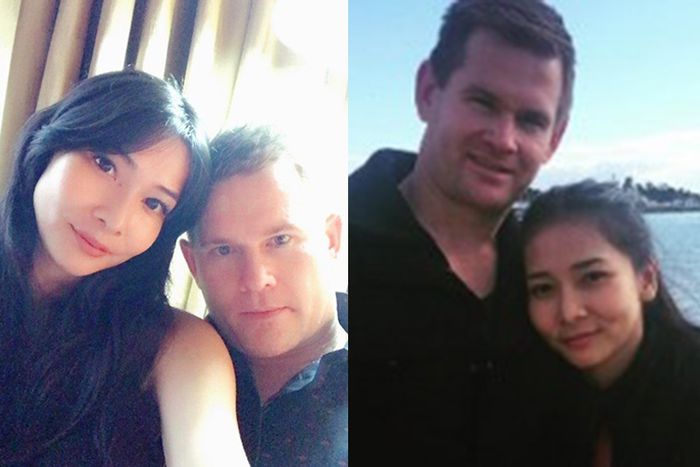 Mey Chan saat bersama Liam, suami bulenya. (Foto: Instagram @ditaanggaraeni)
