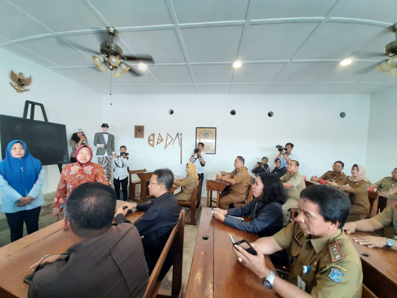 Foto Ruang Kelas Eks Taman siswa. (Foto: Alief/ngopibareng.id) Foto Ruang Kelas Eks Taman siswa. (Foto: Alief/ngopibareng.id)