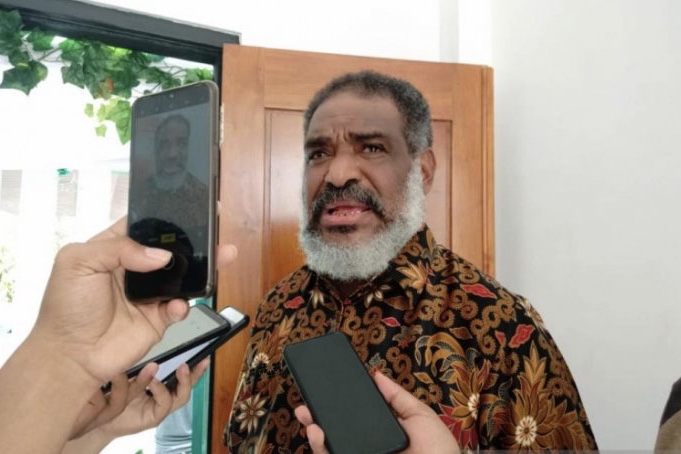 Ketua Dewan Perwakilan Rakyat Daerah (DPRD) Kota Jayapura Abisai Rollo. (Foto: Antara)