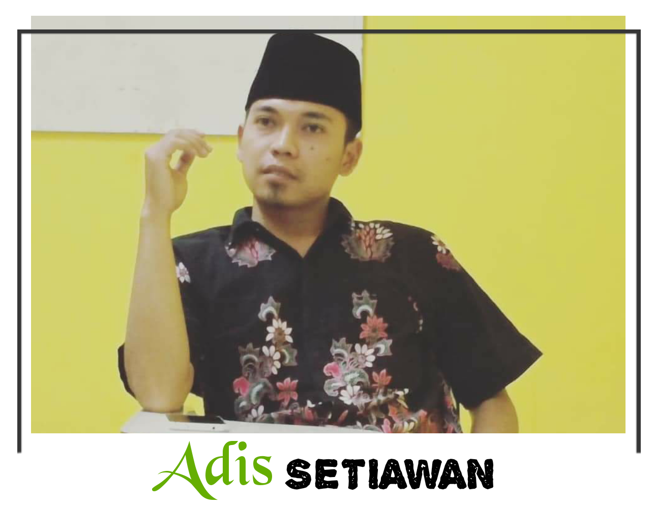 Foto Profil Adis Setiawan