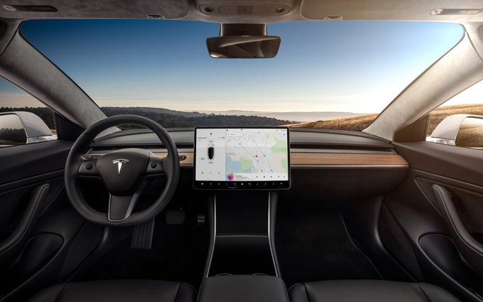 Ilustrasi mobil listrik, Tesla. (Foto: Twitter/@Tesla)