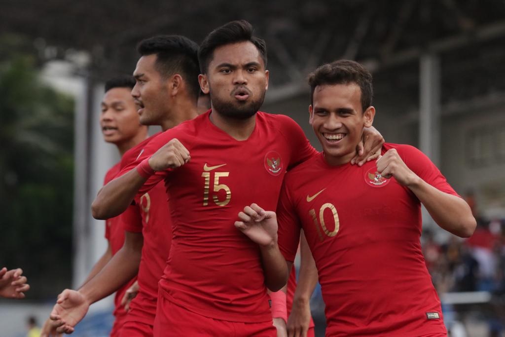 Laga antara Timnas Indonesia U-22 lawan Brunei yang seharusnya digelar hari ini kemungkinan ditunda. (Foto: 