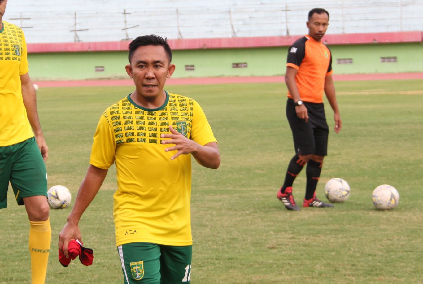 Gelandang Persebaya Rendi Irwan. (Foto: Haris/ngopibareng.id)