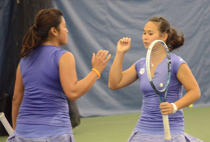 Beatrice Gumulya/Jessy Rompies melangkah ke semifinal setelah menundukkan pasangan Vietnam di babak perempat final. (Foto: Twitter/@jessyrompies)