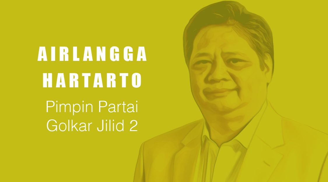 Menteri Koordinator (Menko) Bidang Perekonomian Kabinet Indonesia Maju rangkap jabatan sebagai Ketua Umum DPP Pertai Golkar periode 2019-2024. (Grafis: Fa Vidhi)