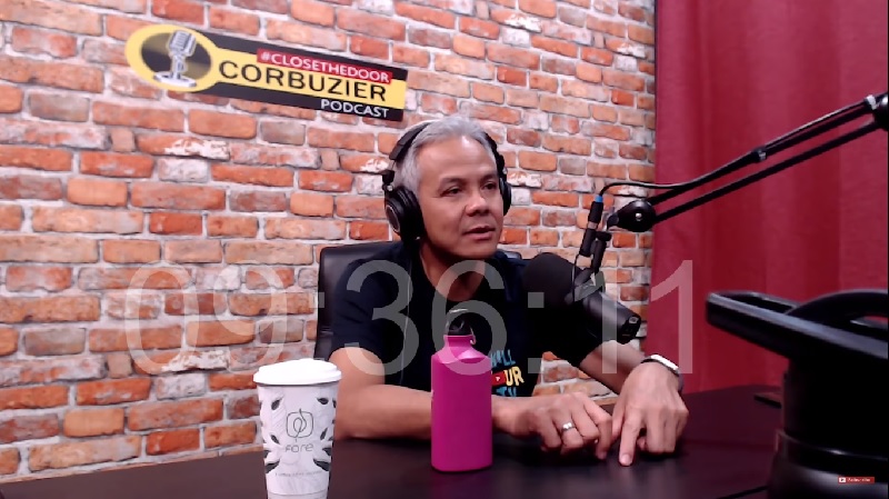 Gubernur Jawa Tengah, Ganjar Pranowo. (Foto: YouTube Deddy Corbuzier)