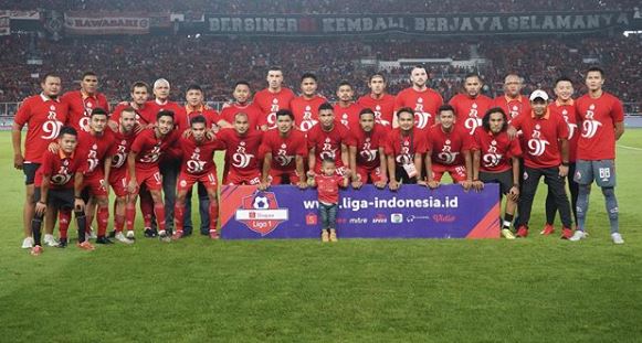 Skuad Persija Jakarta. (Foto: Instagram)