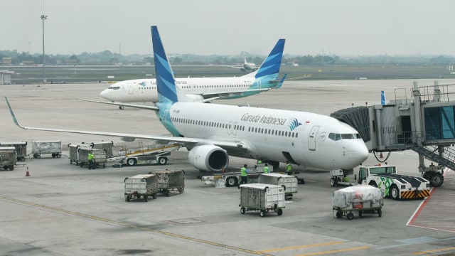 Ilustrasi maskapai penerbangan Garuda Indonesia. (Foto: Google)