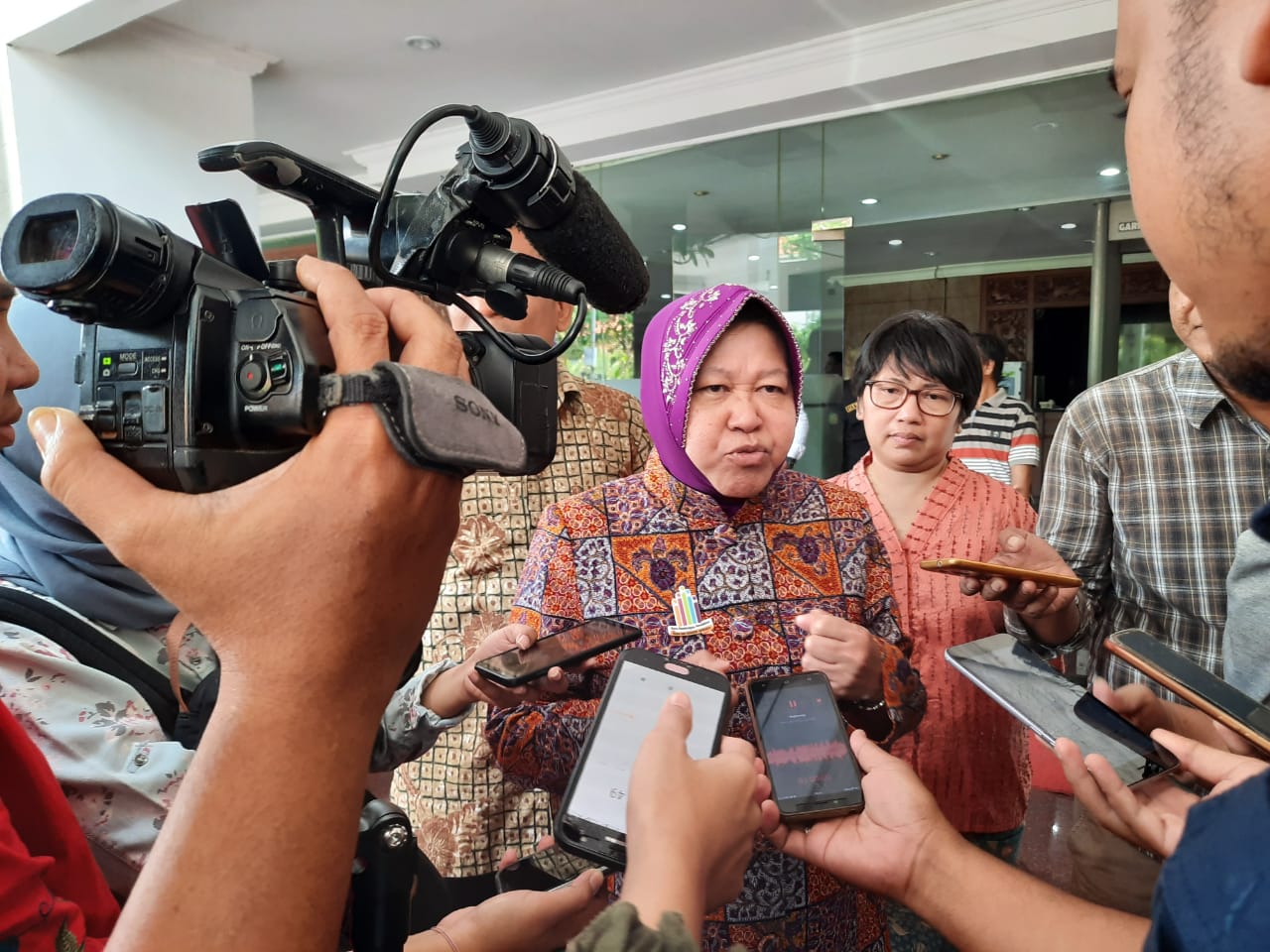 Wali Kota Surabaya Tri Rismaharini. (Foto: Alief/ngopibareng.id)